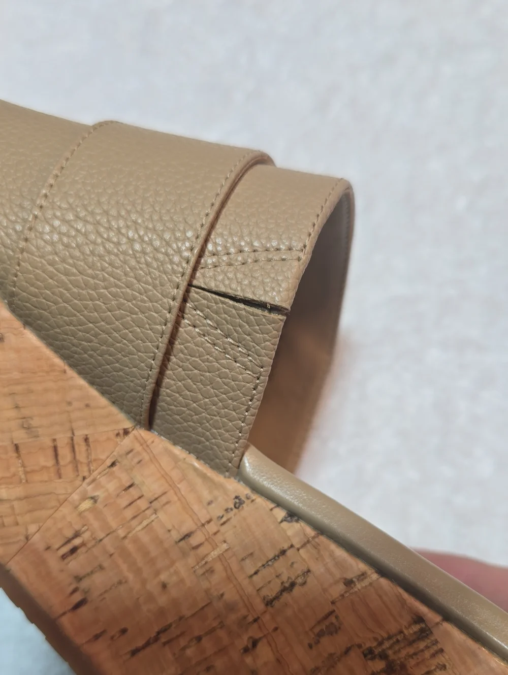 NWOT MICHAEL Michael Kors Jilly Cork Platform Slides